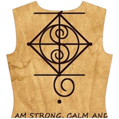 I Am Strong, Calm  And Protected By The Infinite Universe Cap Sleeve Wrap Front Dress from ArtsNow.com Back