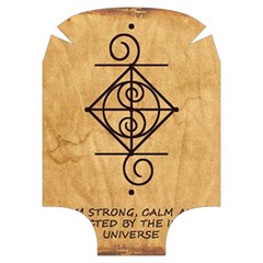 I Am Strong, Calm  And Protected By The Infinite Universe Luggage Cover (Medium) from ArtsNow.com Front