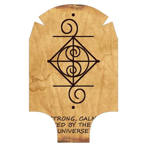 I Am Strong, Calm  And Protected By The Infinite Universe Luggage Cover (Small) from ArtsNow.com Back