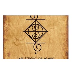 I Am Strong, Calm  And Protected By The Infinite Universe Waist Pouch (Small) from ArtsNow.com Loop