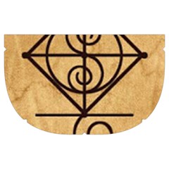 I Am Strong, Calm  And Protected By The Infinite Universe Make Up Case (Medium) from ArtsNow.com Side Right