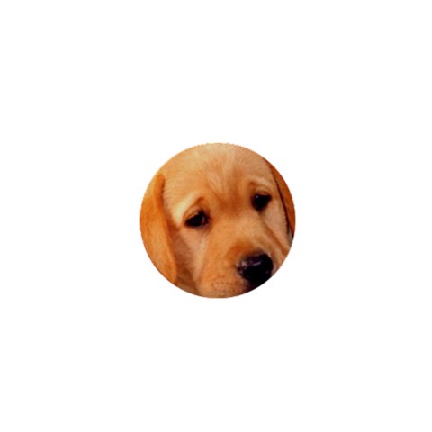 Labrador 1  Mini Button from ArtsNow.com Front