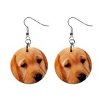 Labrador 1  Button Earrings