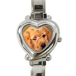 Labrador Heart Italian Charm Watch