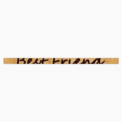Best Friend Roll Up Canvas Pencil Holder (S) from ArtsNow.com Strap