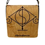 Abundance Flap Closure Messenger Bag (L)