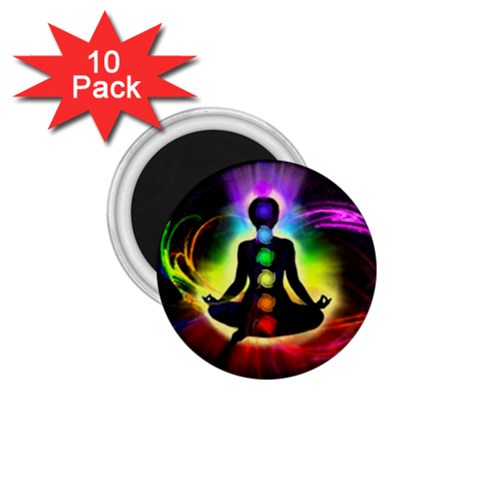 Chakra Design 1.75  Magnets (10 pack)  from ArtsNow.com Front