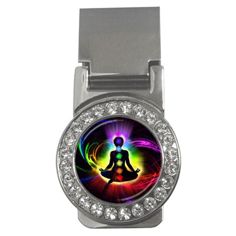Chakra Design Money Clips (CZ)  from ArtsNow.com Front