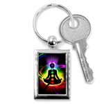 Chakra Design Key Chain (Rectangle)