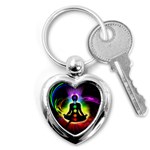 Chakra Design Key Chain (Heart)