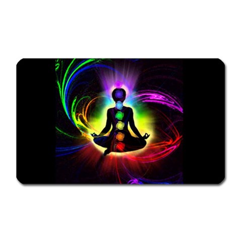 Chakra Design Magnet (Rectangular) from ArtsNow.com Front