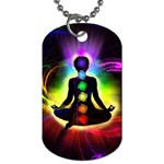 Chakra Design Dog Tag (Two Sides)