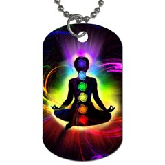 Chakra Design Dog Tag (Two Sides) from ArtsNow.com Back