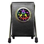 Chakra Design Pen Holder Desk Clock