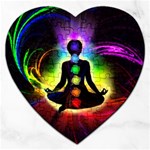 Chakra Design Jigsaw Puzzle (Heart)