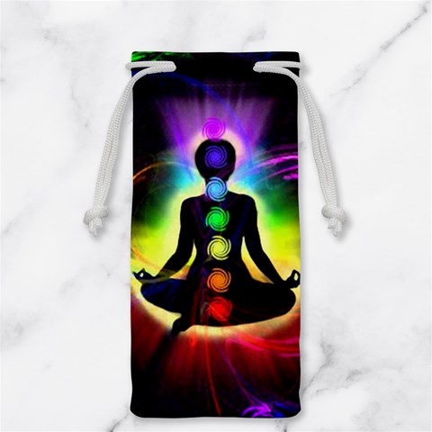 Chakra Design Jewelry Bag from ArtsNow.com Front
