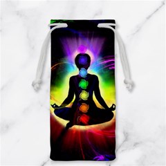 Chakra Design Jewelry Bag from ArtsNow.com Back