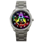 Chakra Design Sport Metal Watch