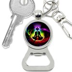 Chakra Design Bottle Opener Key Chain