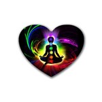 Chakra Design Heart Coaster (4 pack) 