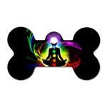 Chakra Design Dog Tag Bone (One Side)
