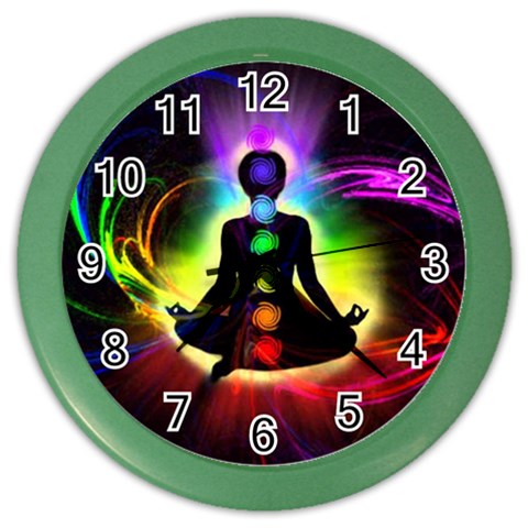 Chakra Design Color Wall Clock from ArtsNow.com Front