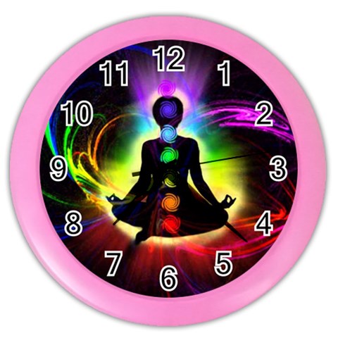 Chakra Design Color Wall Clock from ArtsNow.com Front