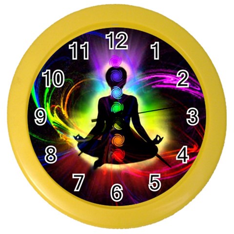 Chakra Design Color Wall Clock from ArtsNow.com Front