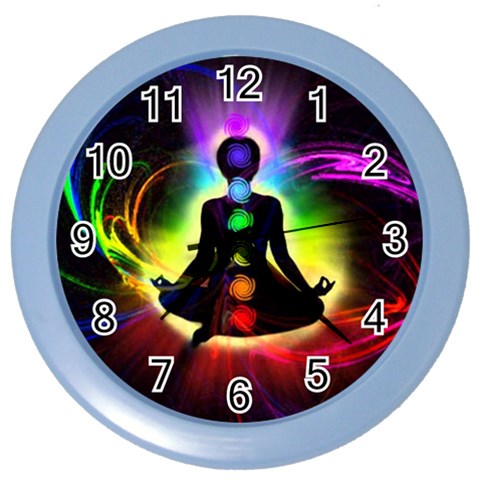 Chakra Design Color Wall Clock from ArtsNow.com Front