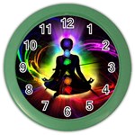 Chakra Design Color Wall Clock