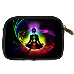 Chakra Design Digital Camera Leather Case from ArtsNow.com Back