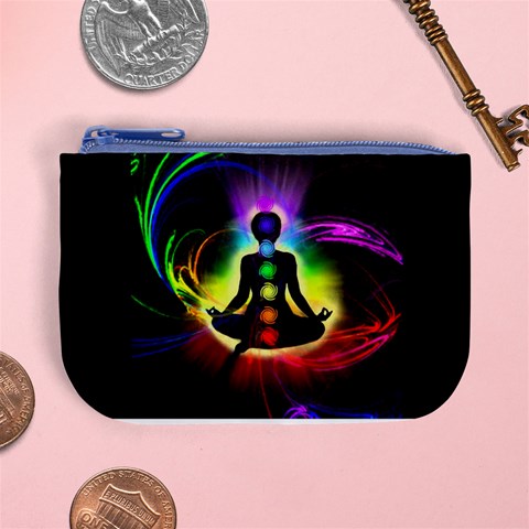 Chakra Design Mini Coin Purse from ArtsNow.com Front
