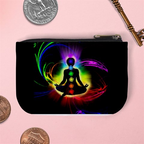 Chakra Design Mini Coin Purse from ArtsNow.com Back