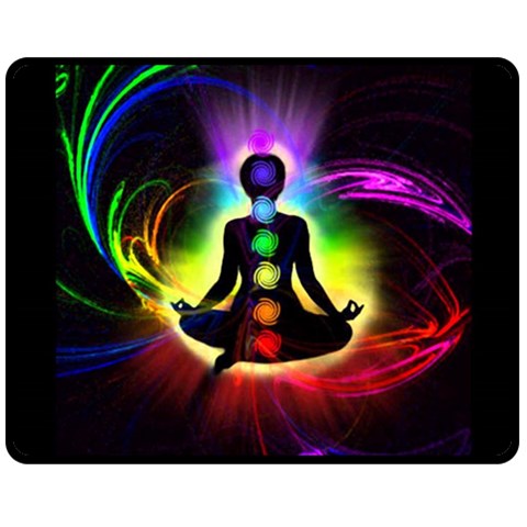 Chakra Design Double Sided Fleece Blanket (Medium)  from ArtsNow.com 58.8 x47.4  Blanket Front