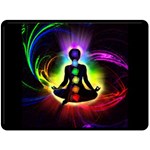 Chakra Design Double Sided Fleece Blanket (Large) 