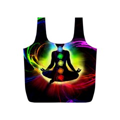 Chakra Design Full Print Recycle Bag (S) from ArtsNow.com Back