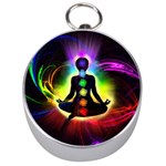 Chakra Design Silver Compasses