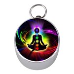 Chakra Design Mini Silver Compasses