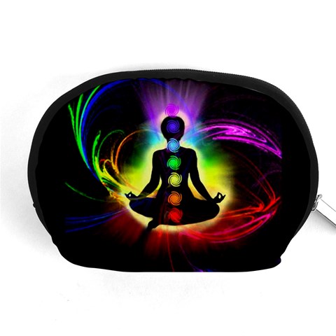 Chakra Design Accessory Pouch (Medium) from ArtsNow.com Front