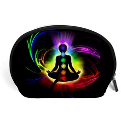 Chakra Design Accessory Pouch (Large) from ArtsNow.com Front