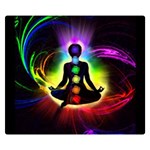Chakra Design Double Sided Flano Blanket (Small) 