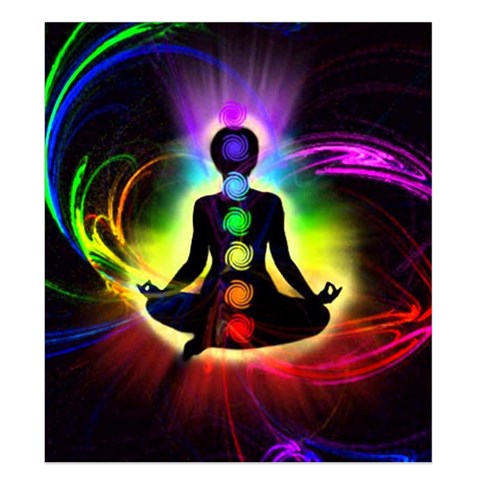 Chakra Design Duvet Cover Double Side (King Size) from ArtsNow.com Front