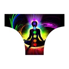Chakra Design Halter Dress Swimsuit  from ArtsNow.com Bottom Front
