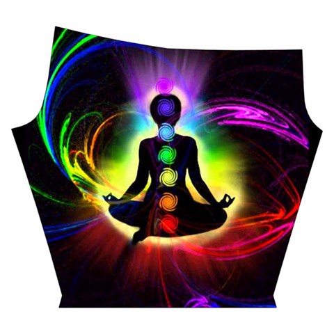 Chakra Design Yoga Cropped Leggings from ArtsNow.com Right