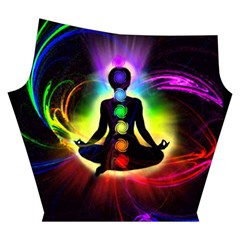 Chakra Design Yoga Cropped Leggings from ArtsNow.com Right