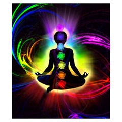 Chakra Design Drawstring Pouch (XS) from ArtsNow.com Front