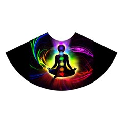 Chakra Design Midi Sleeveless Dress from ArtsNow.com Skirt Front