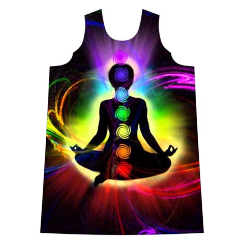 Chakra Design Velvet Long Sleeve Shoulder Cutout Dress from ArtsNow.com Front