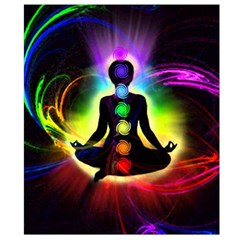 Chakra Design Waist Pouch (Large) from ArtsNow.com Back Strap