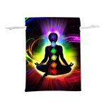 Chakra Design Lightweight Drawstring Pouch (S)